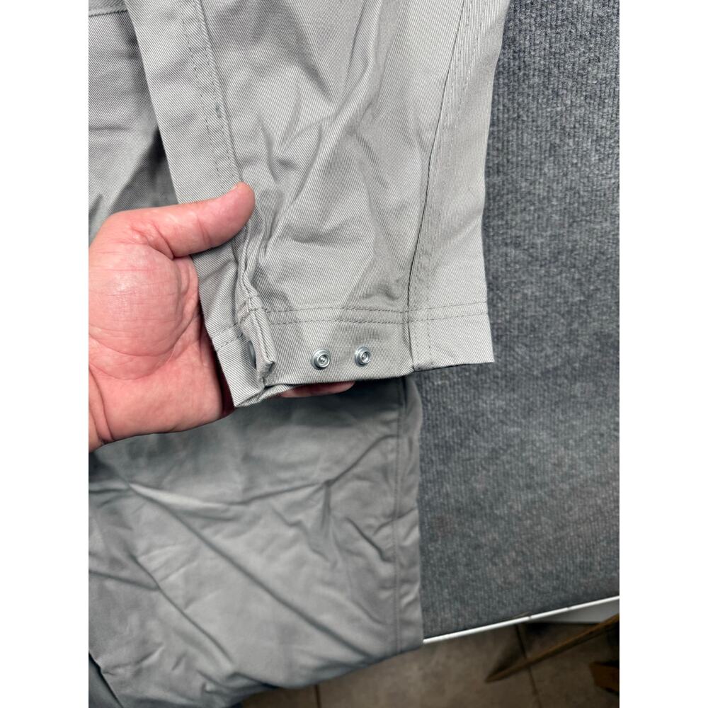 Carhartt FR Traditional Coveralls 54 Tall Gray Zip Up Multi Pocket Mechanic - Picture 8 of 10